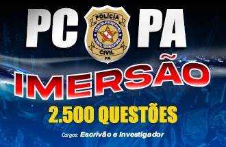 IMERSÃO PCPA - 2.500 QUESTÕES - 09/10