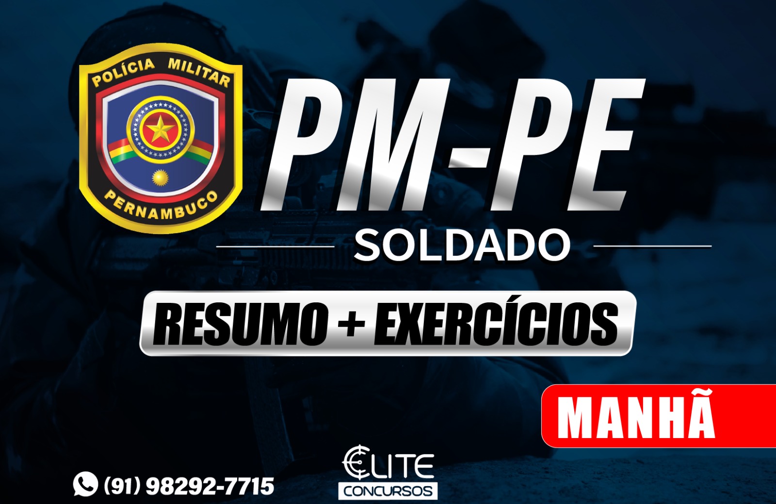 RESUMOS + EXERCCIOS PM/PE - Manh - 18/12