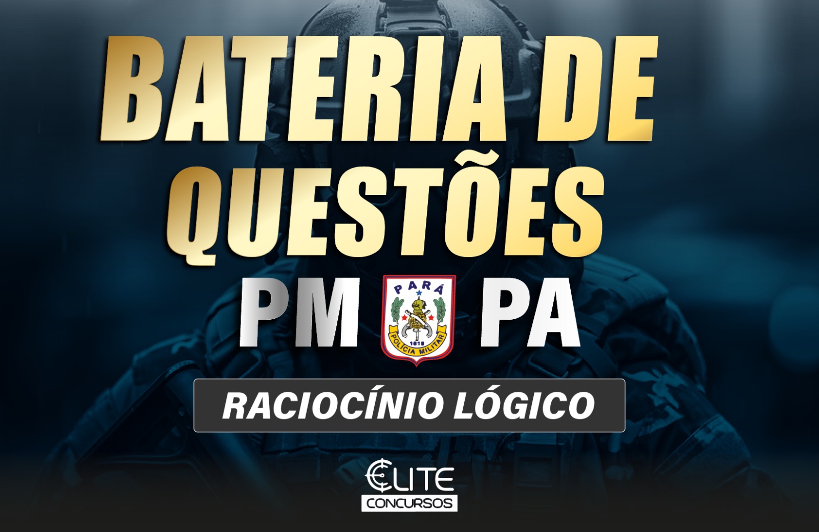 BATERIA DE QUESTES PM/PA - RACIOCNIO LGICO - 10/12