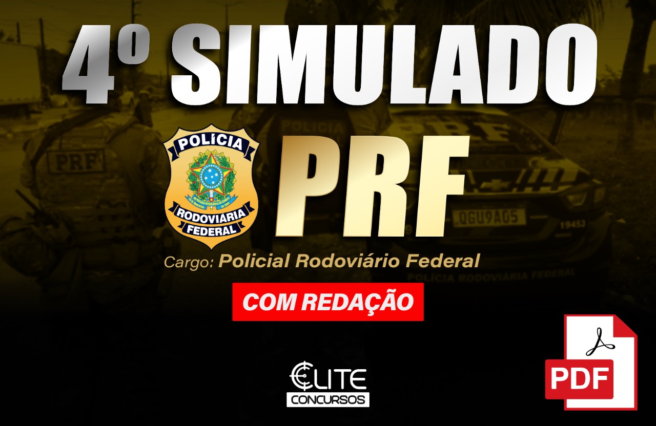 4� SIMULADO PRF  EM PDF - 05/05