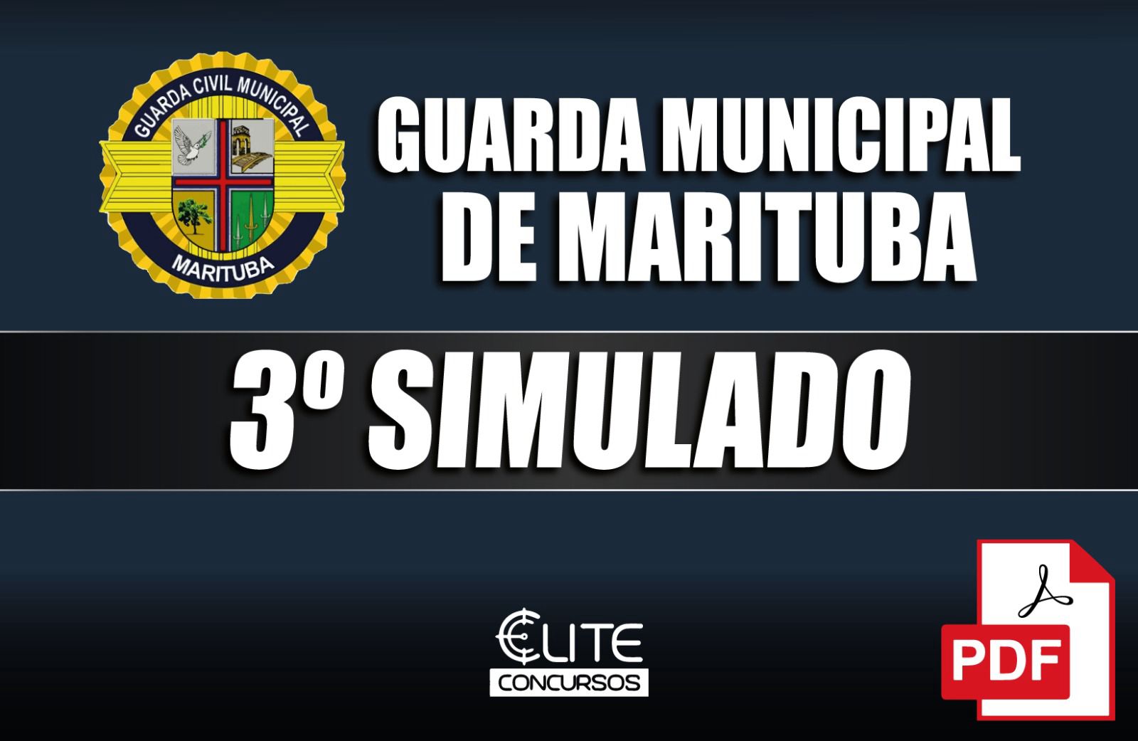 3 SIMULADO GUARDA MUNICIPAL DE MARITUBA - 22/06