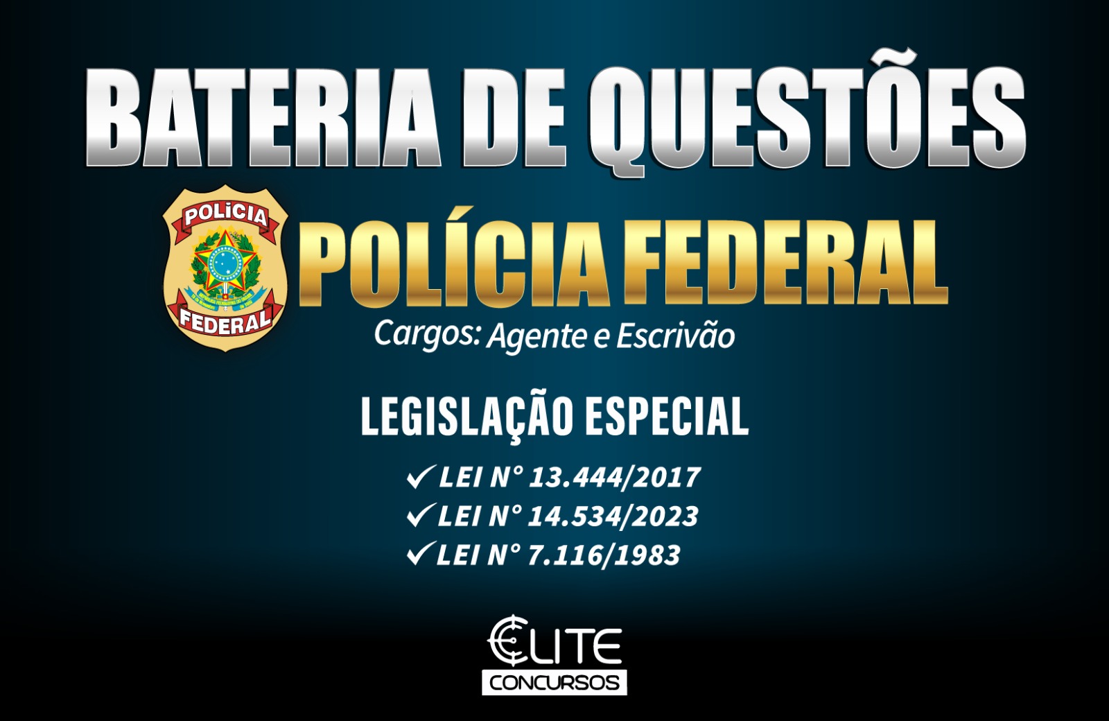 Bateria de Questes Polcia Federal - 14/06