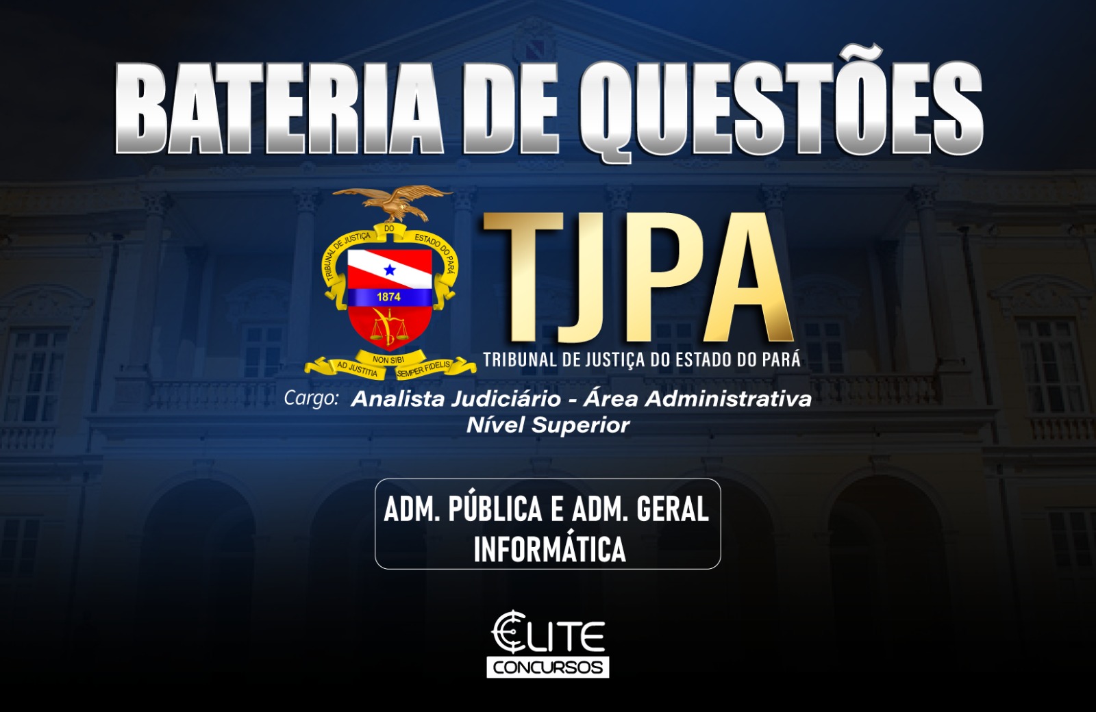 Bateria de Questes - TJPA - 02/08