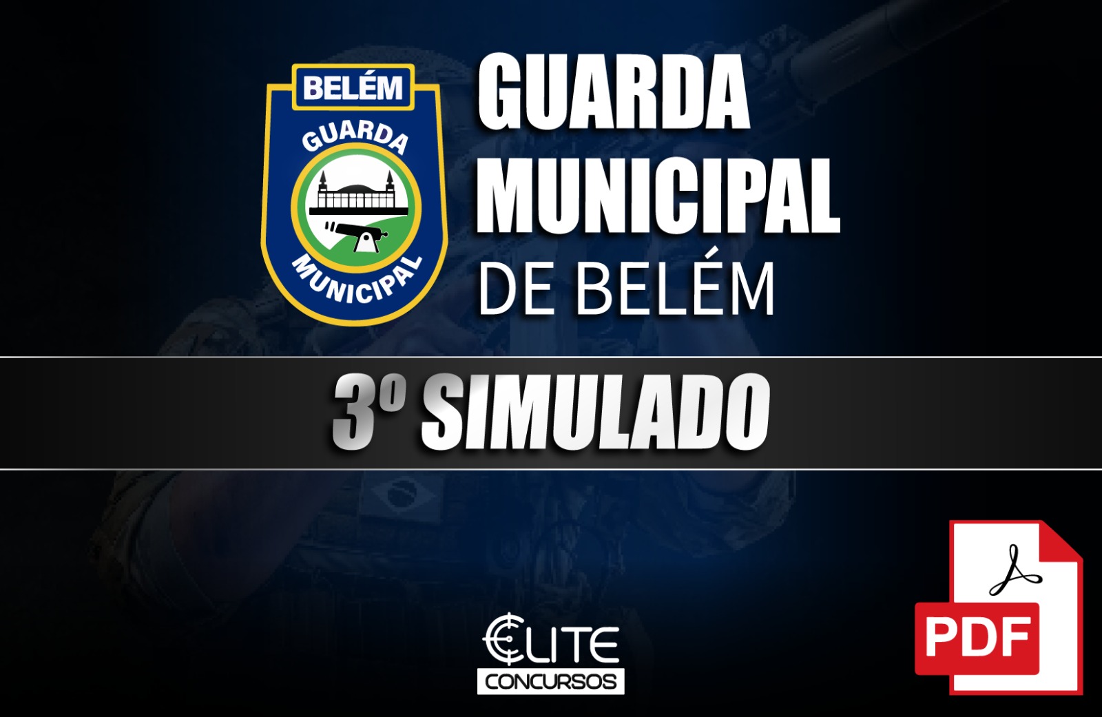 3 SIMULADO GUARDA MUNICIPAL DE BELM - 17/08