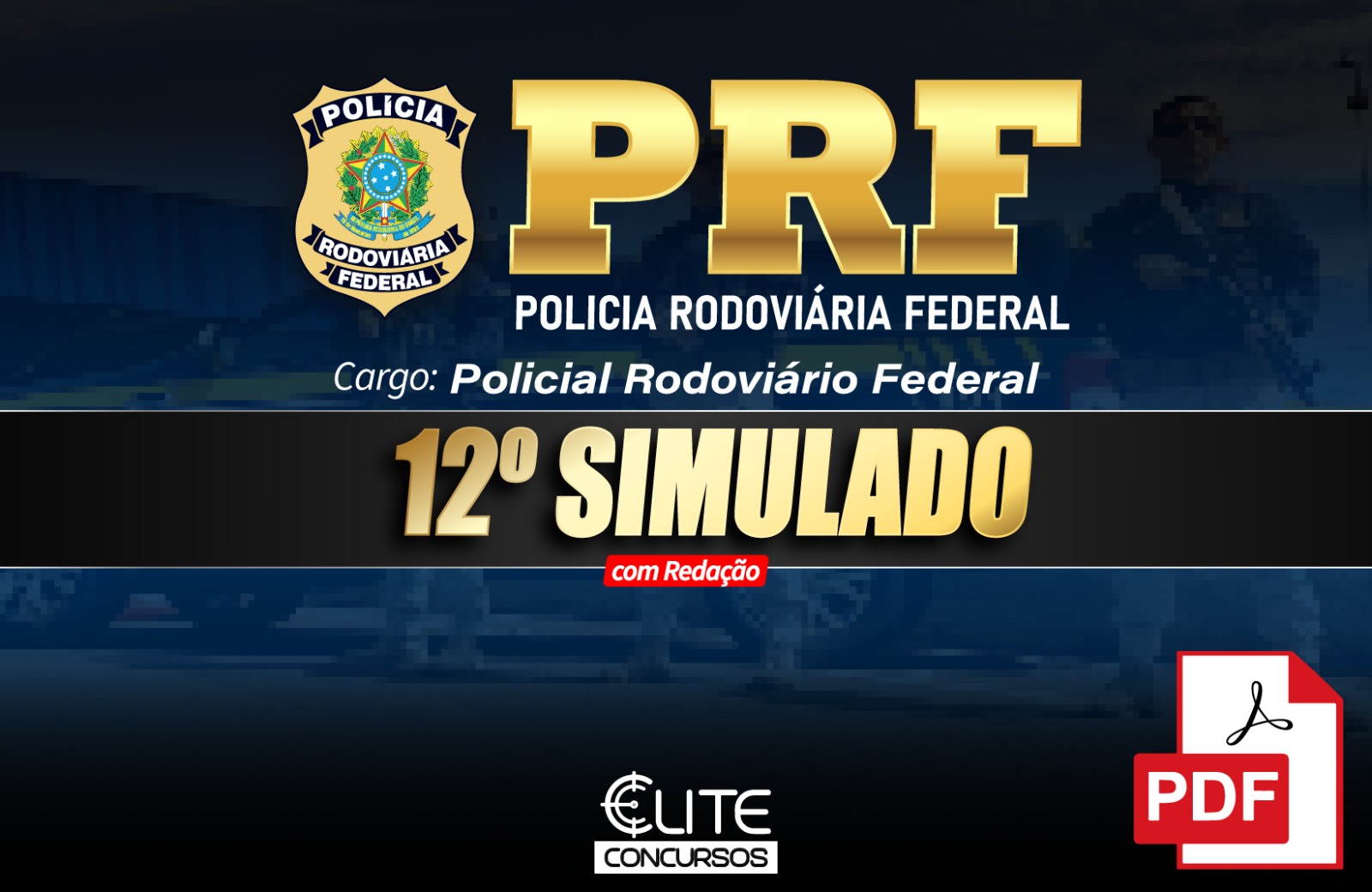 12 SIMULADO PRF  EM PDF - 17/08