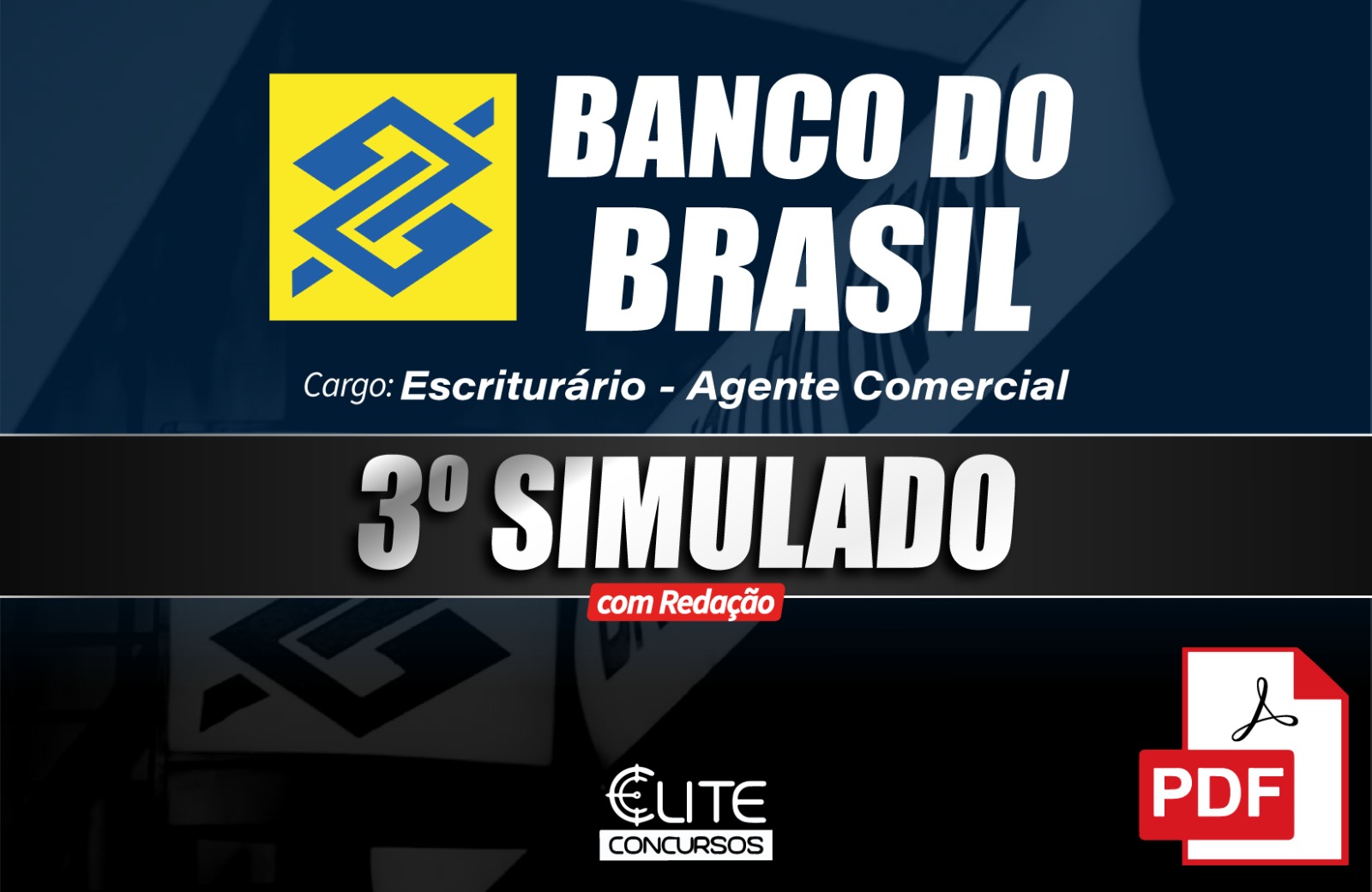 3 SIMULADO BANCO DO BRASIL - EM PDF - 19/10