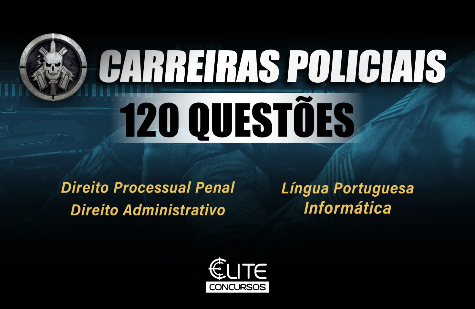 120 Questes - Carreiras Policiais - 18/10