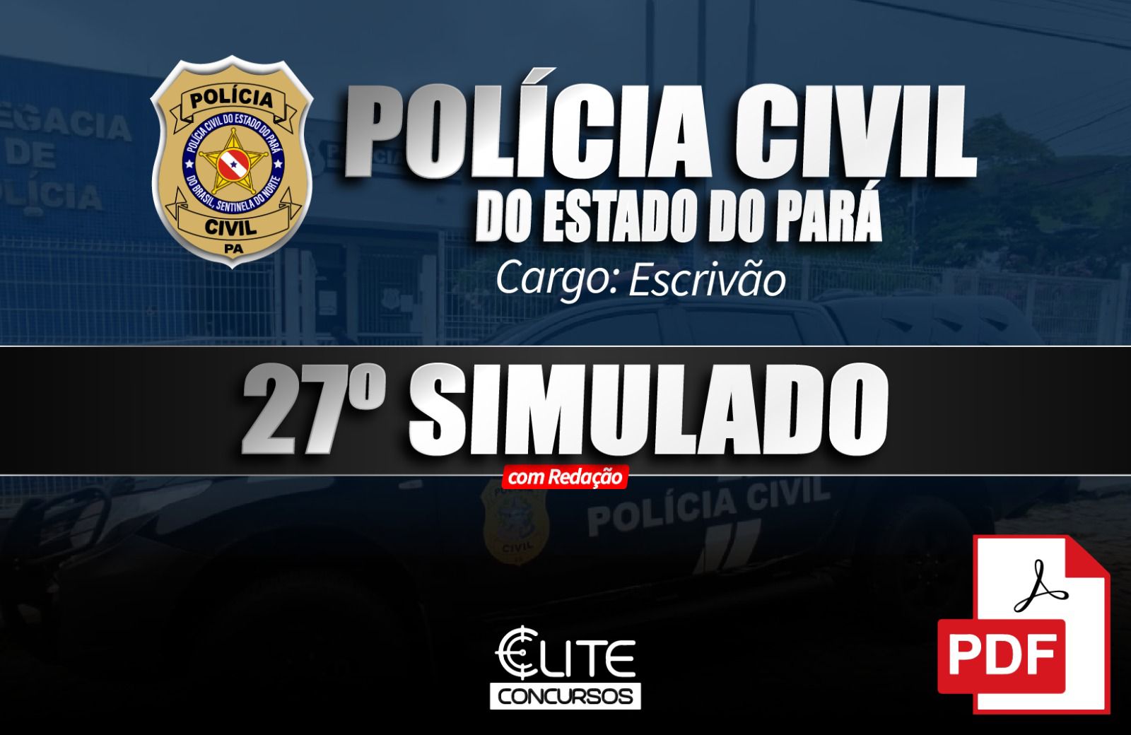 27 SIMULADO PCPA - ESCRIVO - 23/11 - Em PDF