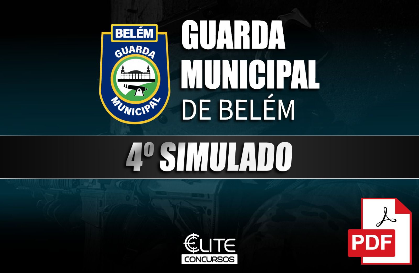 4 SIMULADO GUARDA MUNICIPAL DE BELM - 23/11