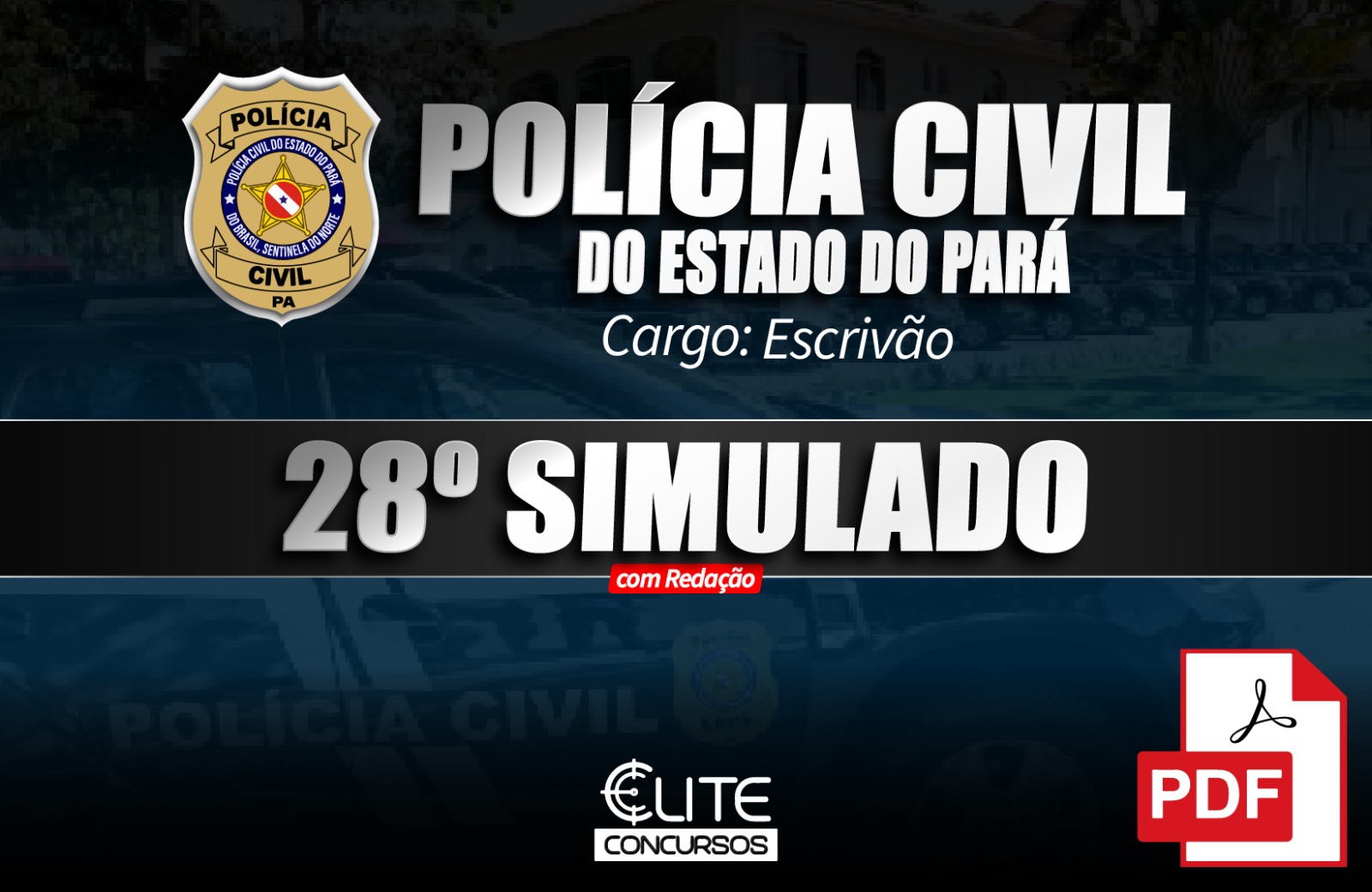 28 SIMULADO PCPA - ESCRIVO - 14/12 - Em PDF
