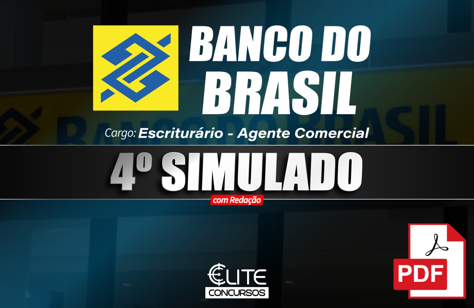 4� SIMULADO BANCO DO BRASIL - EM PDF - 18/01