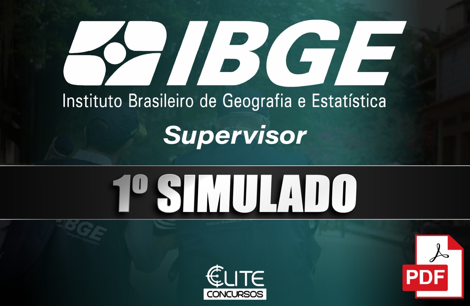 1� SIMULADO IBGE - SUPERVISOR -  EM PDF - 18/01
