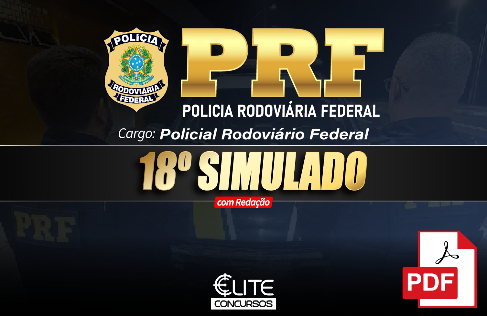 18� SIMULADO PRF  EM PDF - 22/03