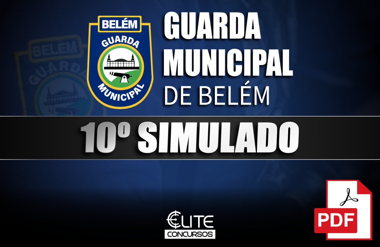 10� SIMULADO GUARDA MUNICIPAL DE BEL�M - 14/06