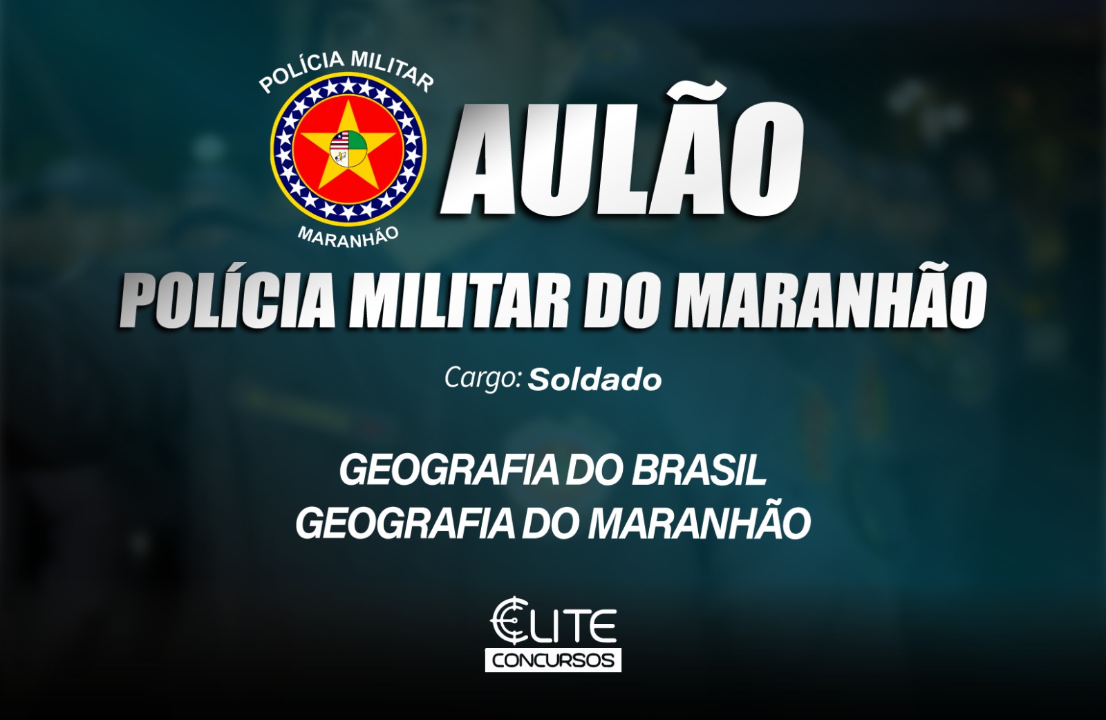 AUL�O POL�CIA MILITAR DO ESTADO DO MARANH�O - 01/08